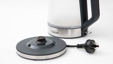 Sunbeam Morning frost glass kettle KE6200