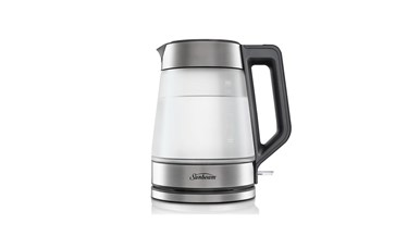 Sunbeam Morning frost glass kettle KE6200