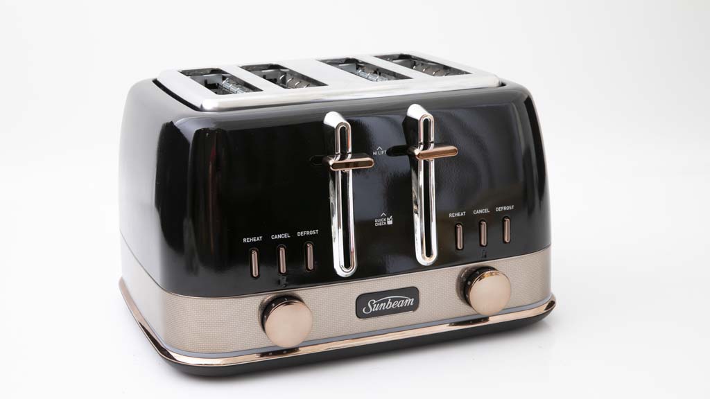 Sunbeam New York Collection 4 Slice Toaster Black Bronze TA4440KB