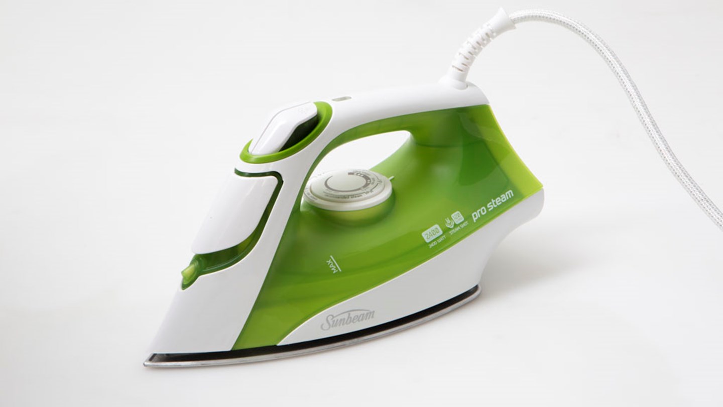 Sunbeam Pro Steam Auto. SR4315 Review Steam iron CHOICE