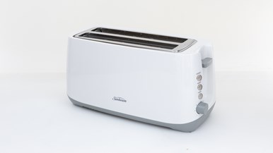 Sunbeam Rise Up 4 Slice Long Slot Toaster TAP0003WH