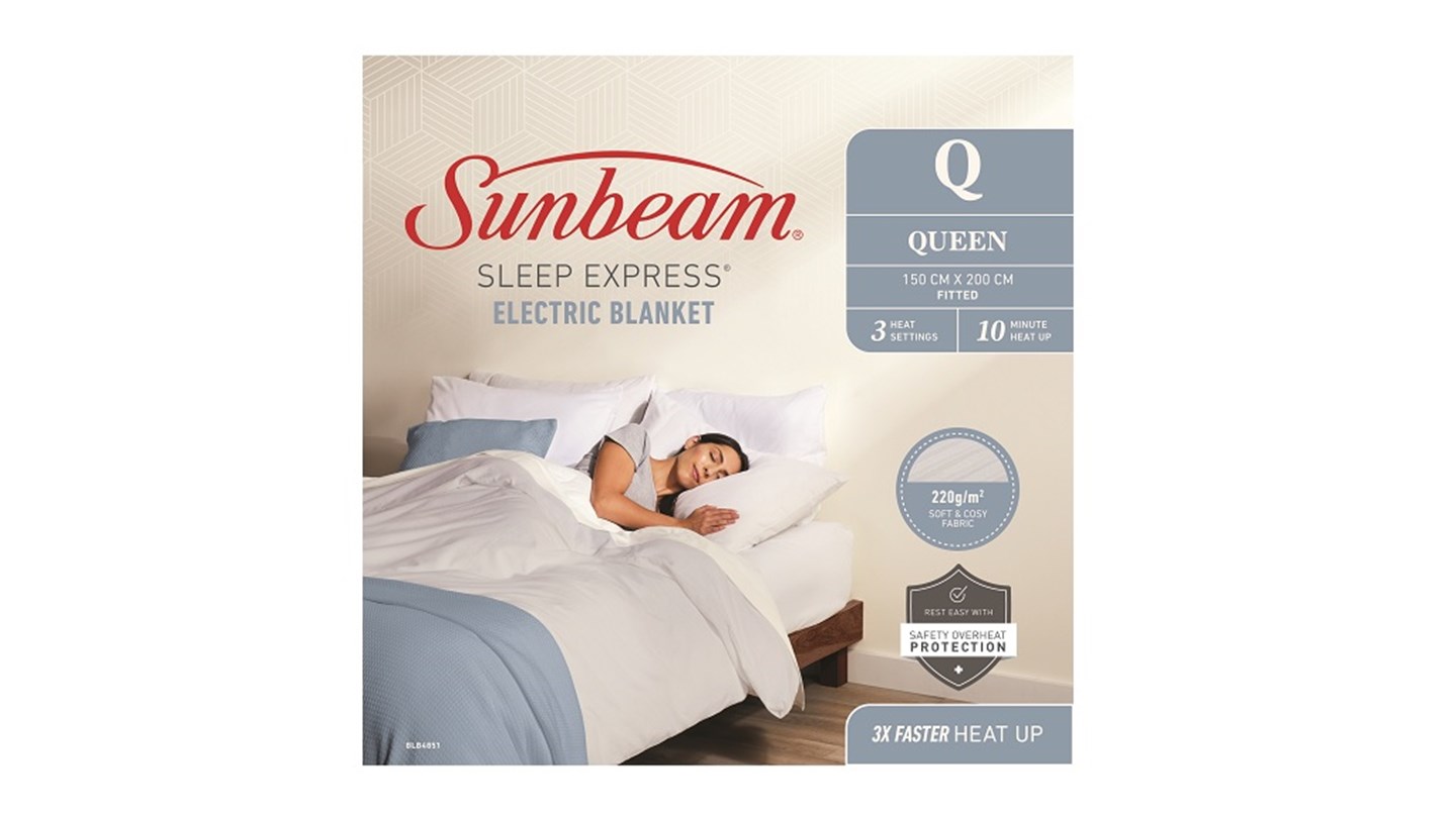 Bambury Standard Electric Blanket SEBQ Review Electric blanket CHOICE