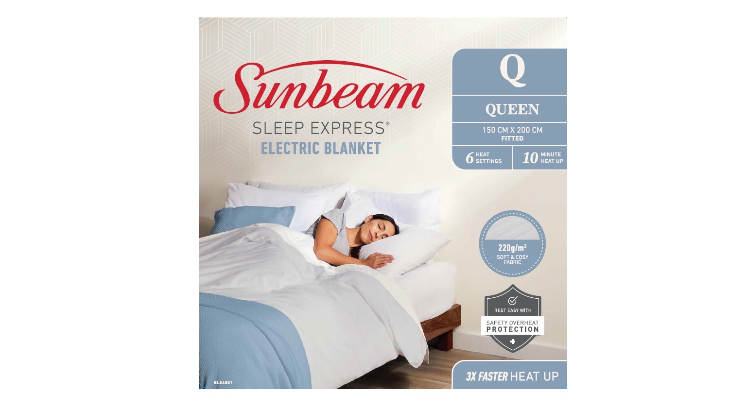 Sunbeam Sleep Express Electric Blanket BLE4851 carousel image