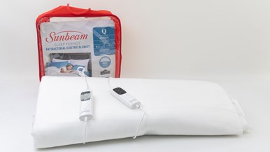 Sunbeam Sleep Perfect Antibacterial Electric Blanket BLA6351