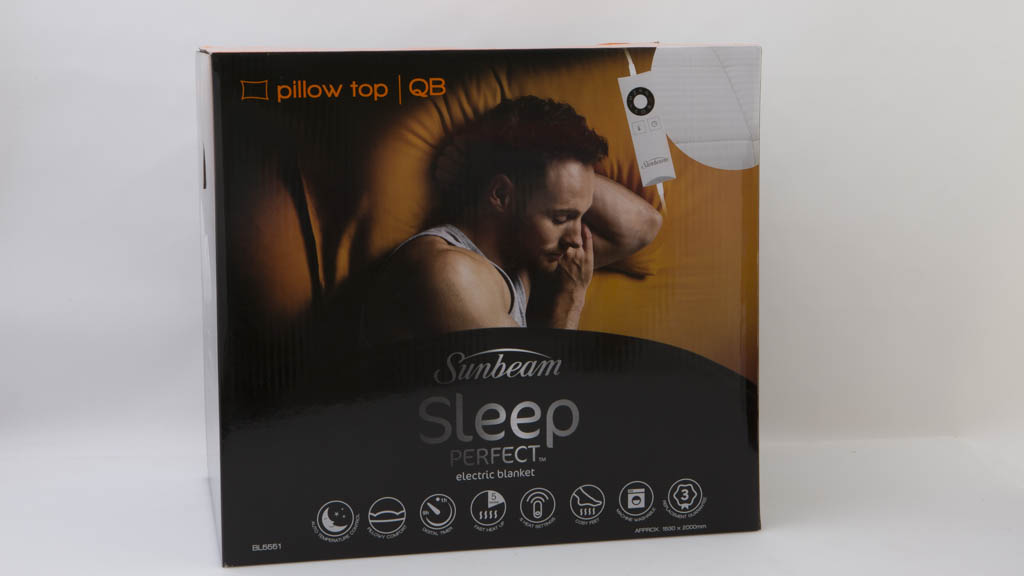 Sunbeam Sleep Perfect Electric Blanket, Pillow Top BL5551 carousel image