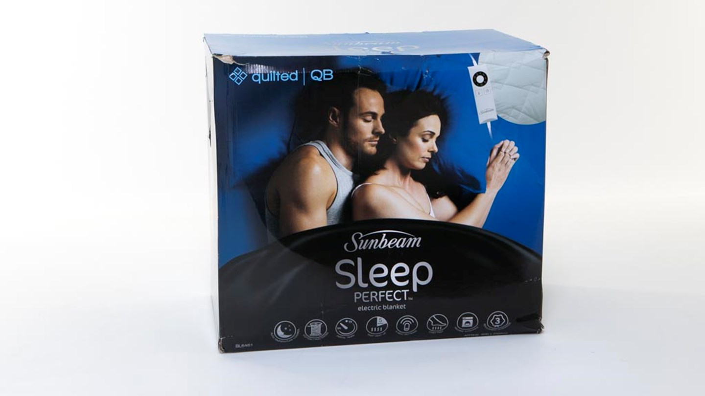 Sunbeam Sleep Perfect Quilted Electric Blanket BL5451 Review Electric