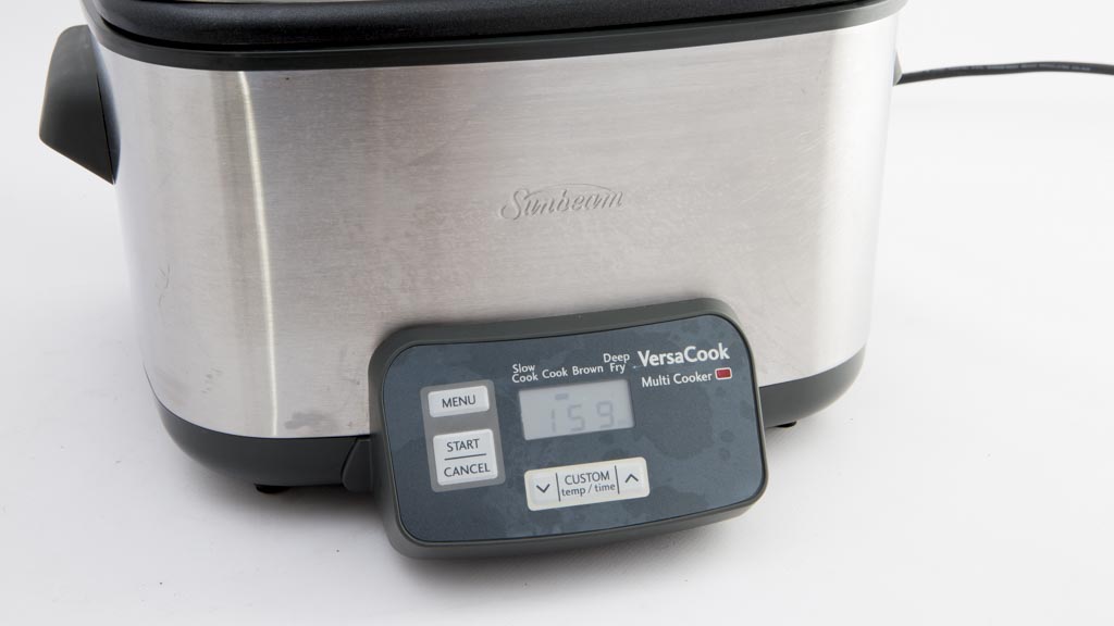 Sunbeam VersaCook Multi Cooker x5 MU2000 Review Slow cooker CHOICE