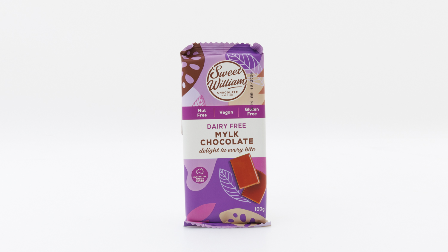 Sweet William Dairy Free Mylk Chocolate