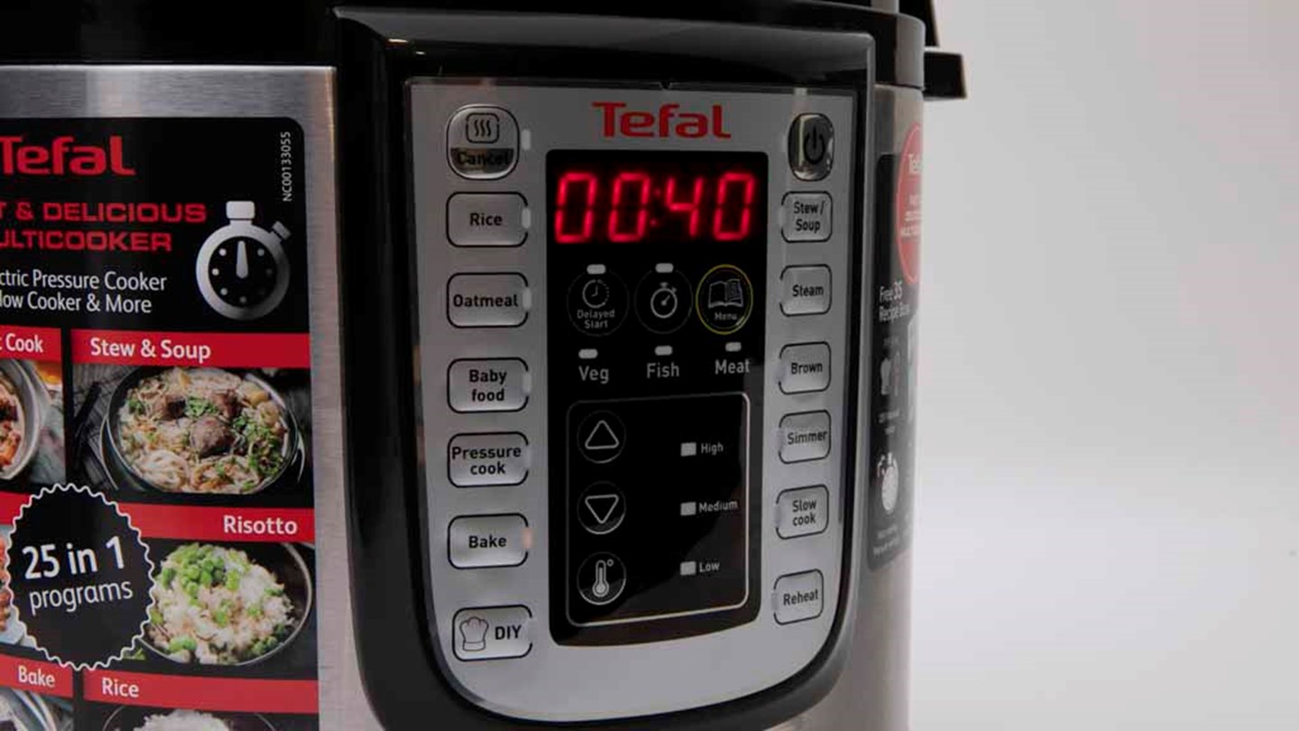 Test et avis multicuiseur electrique Tefal Fast&Delicious:programmes, cuve