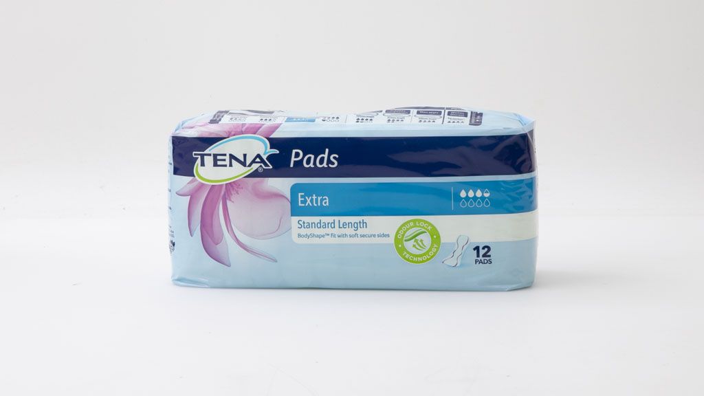 Tena Pads Extra Standard Length Review Incontinence product CHOICE