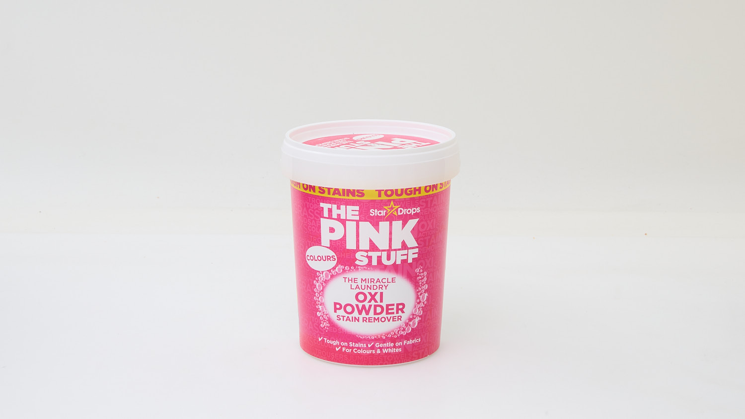 The Pink Stuff The Miracle Laundry Oxi Powder Stain Remover Colours