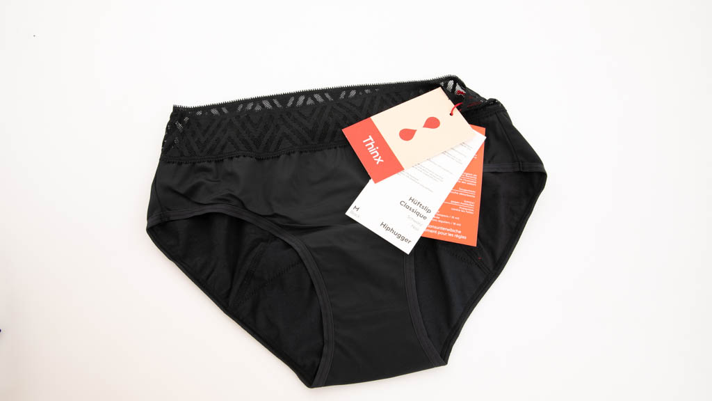 Thinx Hiphugger (moderate) Review, Period underwear