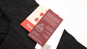 Thinx Super Cotton brief (super) Review, Period underwear