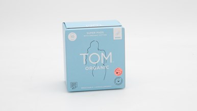 Tom Organic Pads Super Ultra Thin 10 Pack