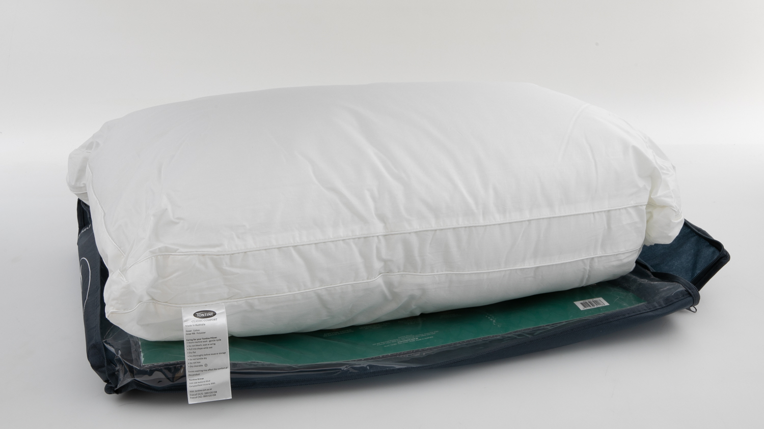 Tontine Classic Comfort Allergy u0026 Asthma Sensitive Medium Pillow