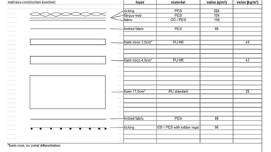 Tontine Memory Foam Comfortech