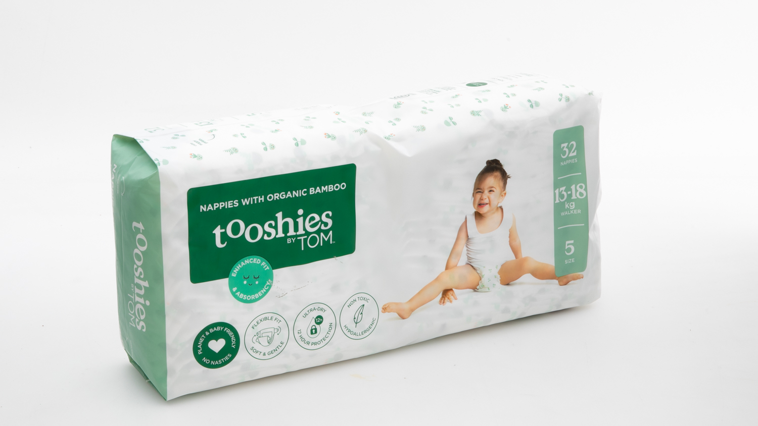 Tooshies by TOM Nappies with Organic Bamboo Walker Size 5 carousel image