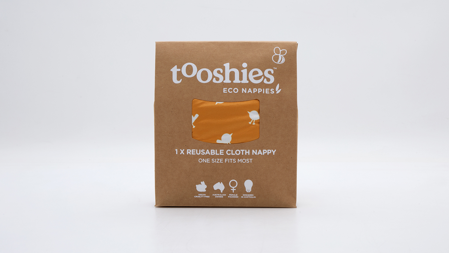Tooshies Eco Nappies Reusable Cloth Nappy