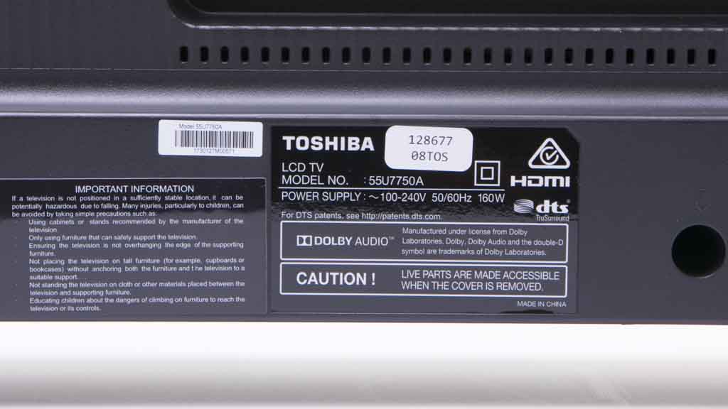 Toshiba 55U7750A