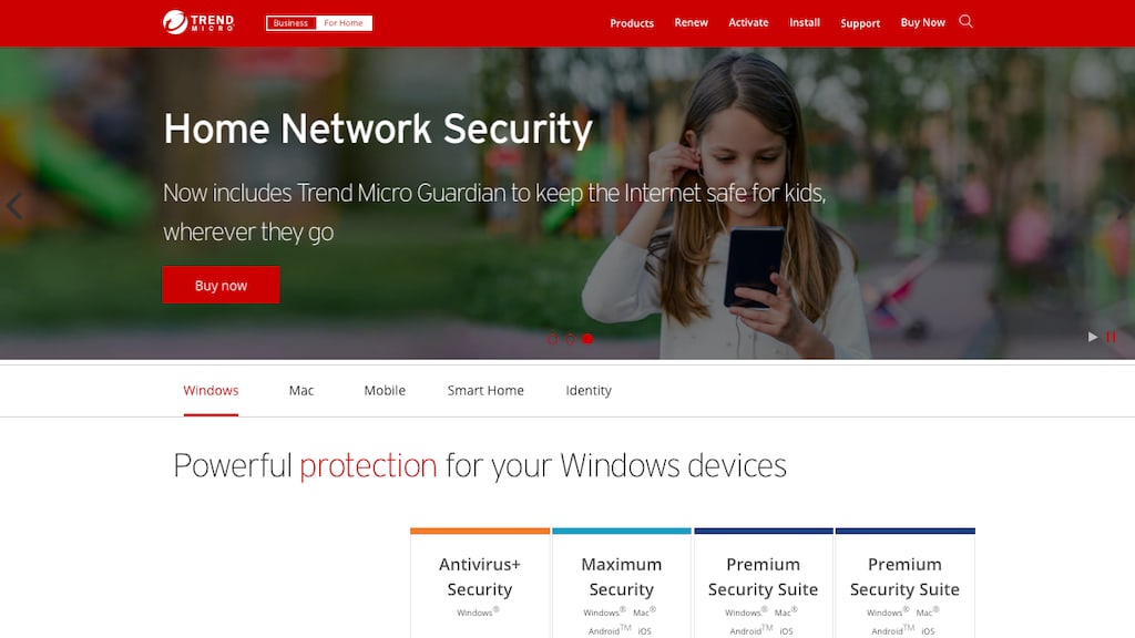 trend micro security rating