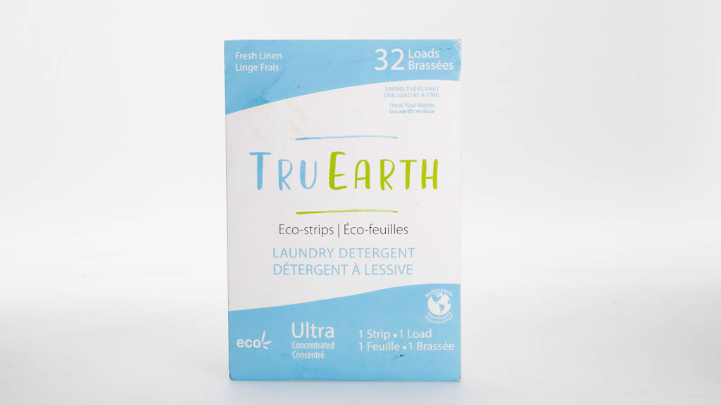 Tru Earth Eco-Strips Laundry Detergent Fresh Linen Front loader carousel image