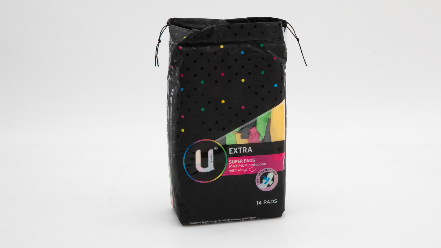 U by Kotex Extra Super Pads with wings carousel image