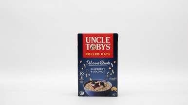 Uncle Tobys Oats Delicious Blends Blueberry & Coconut Porridge