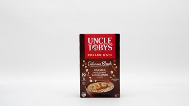 Uncle Tobys Oats Delicious Blends Hazelnut & Cinnamon Porridge