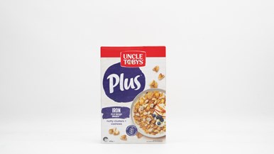 Uncle Tobys Plus Iron Nutty Clusters and Cashews