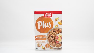 Uncle Tobys Plus Muesli Flakes Sultana, Apple, Apricot and Coconut