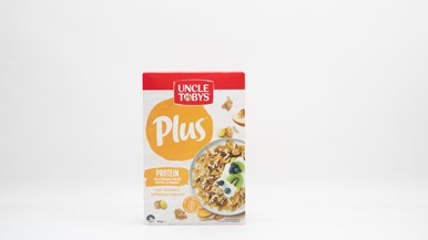 Uncle Tobys Plus Protein Peach, Sultanas and Oat Clusters