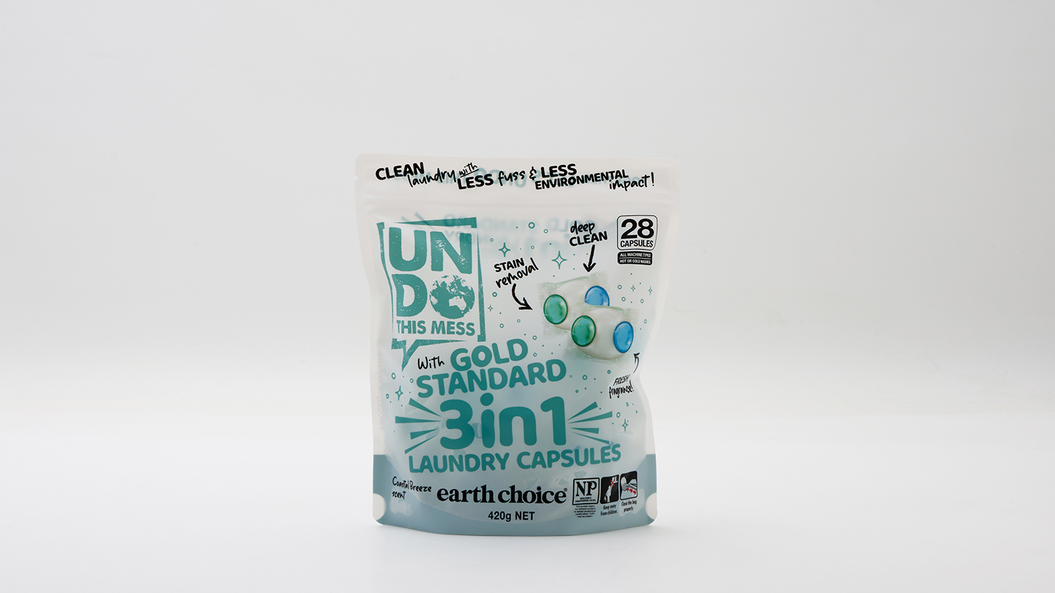 Image of Undo This Mess Gold Standard Laundry Capsules Front Loader