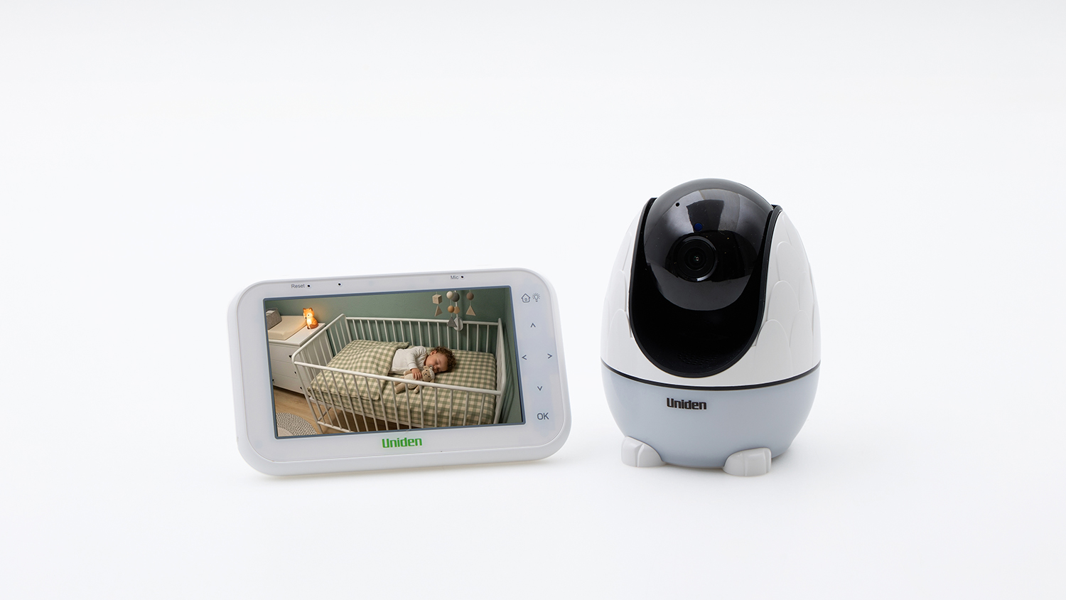 Uniden 4.3" Baby Video Monitor with Pan & Tilt Camera BW3531 