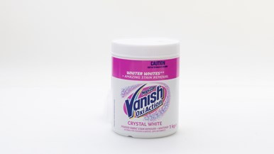 Vanish NapiSan Oxi Action Crystal White Powder Fabric Stain Remover + Whitener