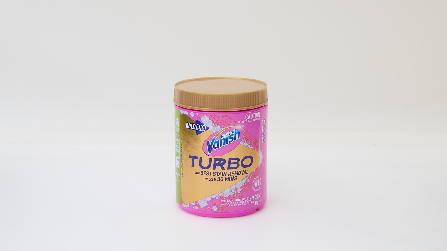 Vanish NapiSan Oxi Action Gold Pro Turbo Colour Protect Technology Stain Remover