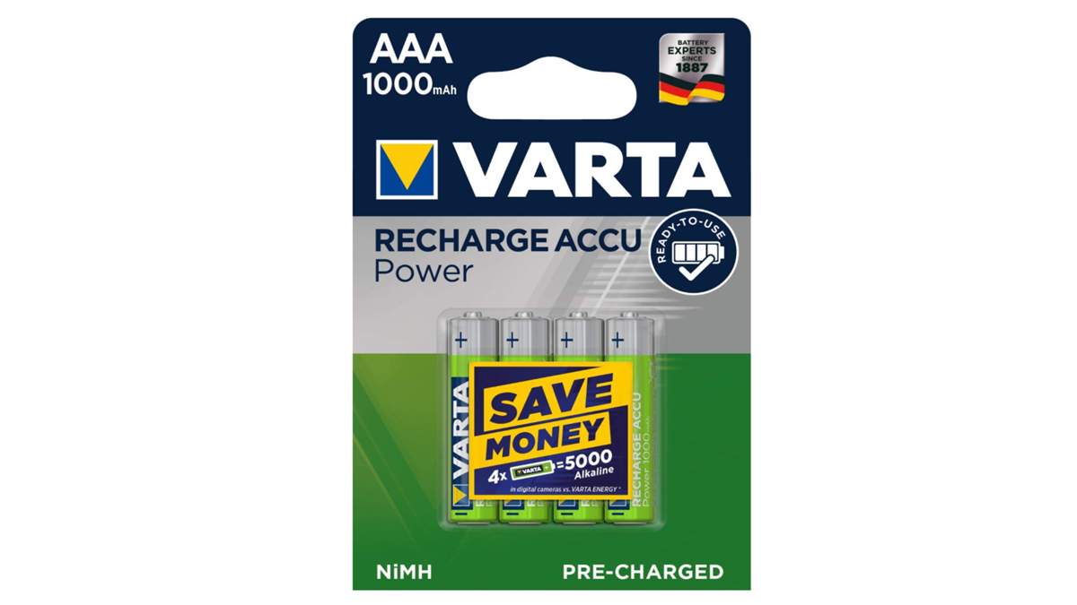 Varta Recharge Power Accu 800 AAA carousel image