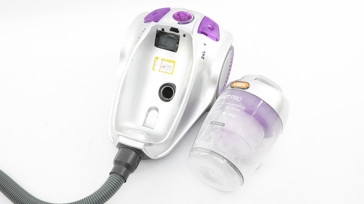 Vax Pet Pro Vacuum Cleaner VX74 Review Vacuum cleaner CHOICE