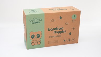 Velona Cuddlies Bamboo Nappies S