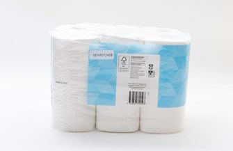 Vevelle White Toilet Tissue 2 ply