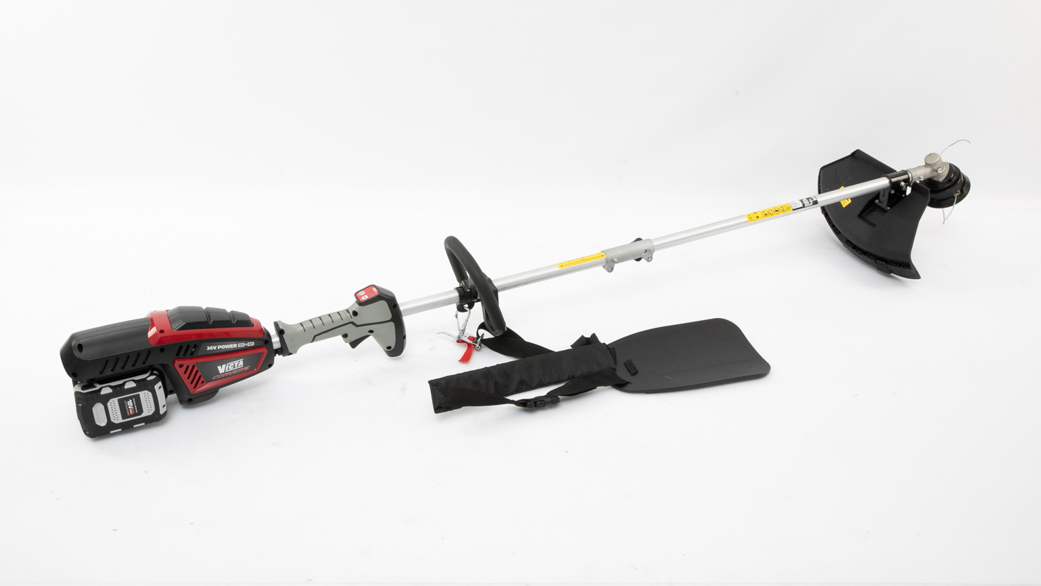 Victa 1697389 Twin 18V Powerhead Line Trimmer with straight trimmer attachment