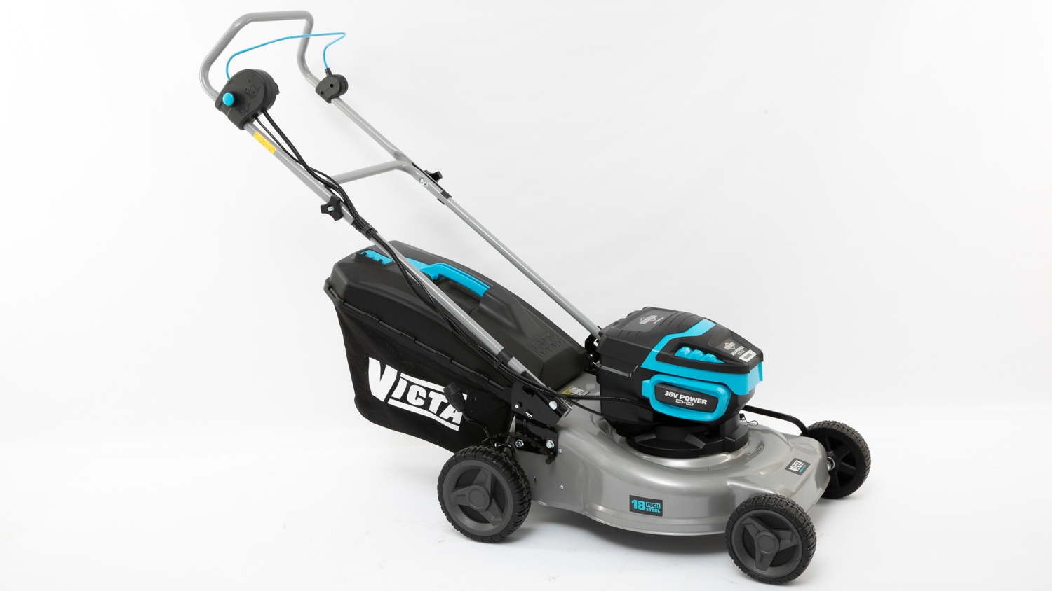 Victa 18" Victa Twin 18V Lawnmower Mighty Cut (2691857) carousel image
