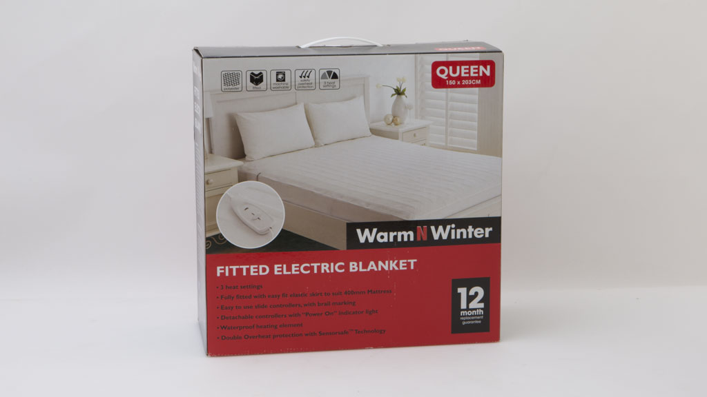WarmNWinter Fitted Electric Blanket WFPB-Q carousel image