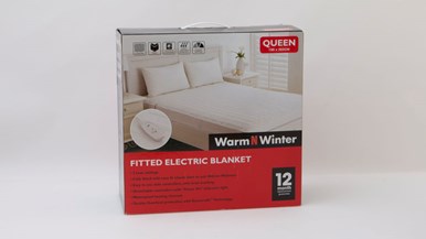 WarmNWinter Fitted Electric Blanket WFPB-Q