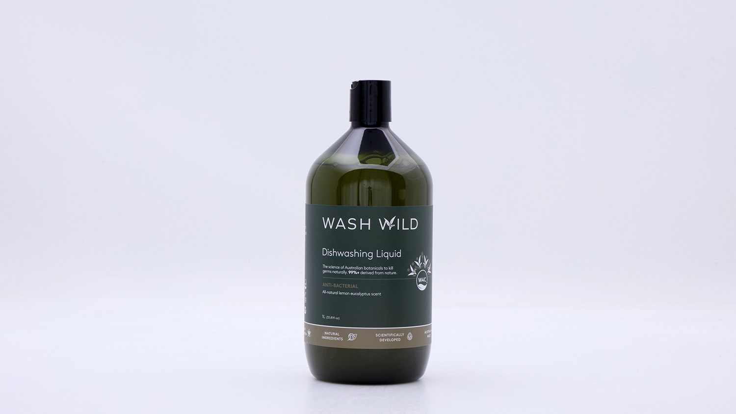 Wash Wild Dishwashing Liquid Antibacterial
