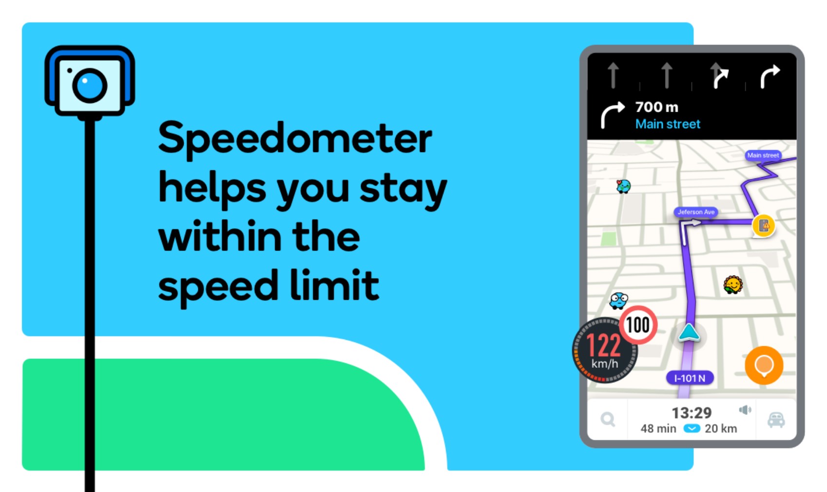 Waze Navigation u0026 Live Traffic for android