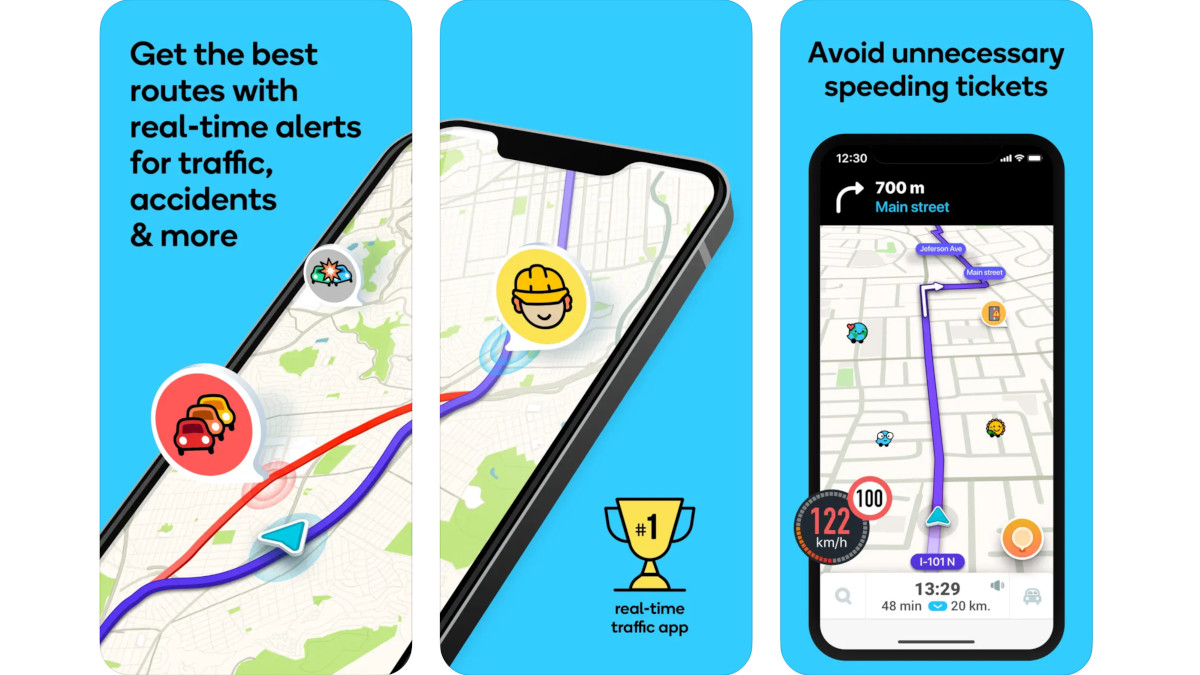 Waze Navigation & Live Traffic for iOS carousel image