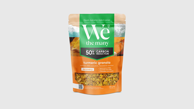 We The Many Turmeric Granola with Turmeric, Flaxseed & Coconut