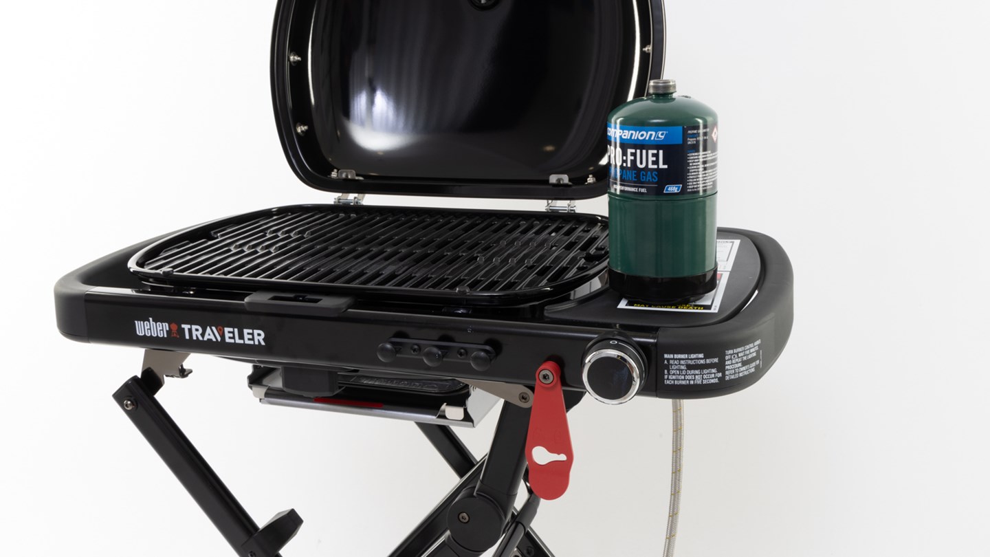 Weber Traveler Compact Portable Gas Barbecue (LPG) Review BBQ CHOICE