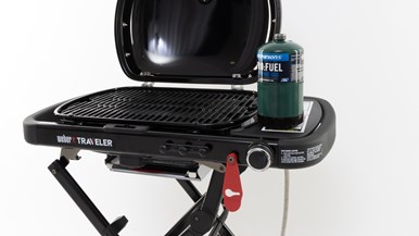 Weber Traveler Compact Portable Gas Barbecue (LPG)