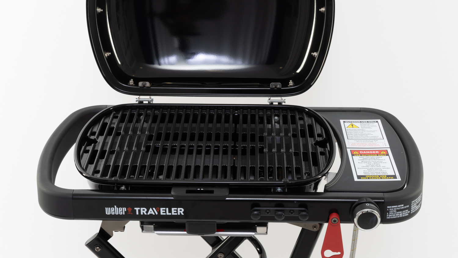 Weber Traveler Compact Portable Gas Barbecue (LPG)